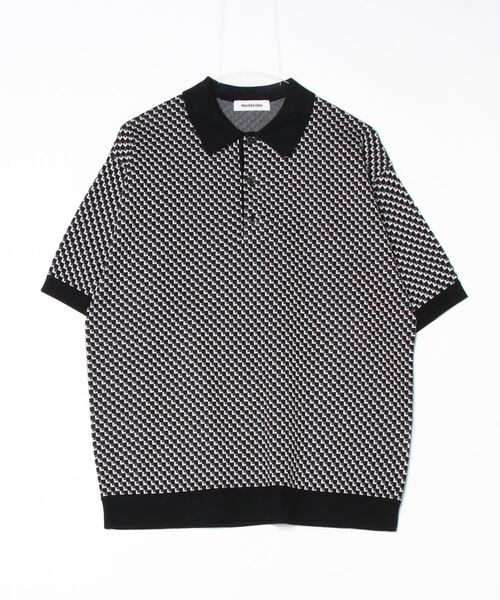 【未使用に近い】monkeytime BEAUTY&YOUTH ポロシャツ 黒 monkey time BEAUTY＆YOUTH UNITED ARROWS 「MONKEY TIME」 半袖