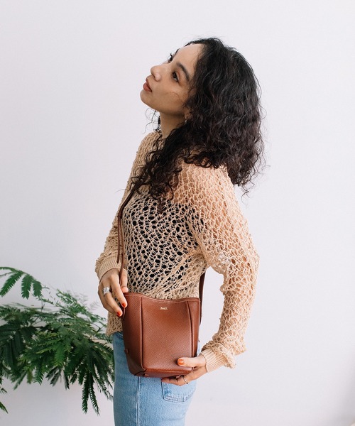 Beau're（ヴュレ） ショルダーバッグ バッグ BEAURE カウレザー バケツ