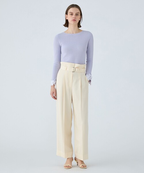 Ballsey（ボールジィ） ニット セーター レーステープコンビ ボート