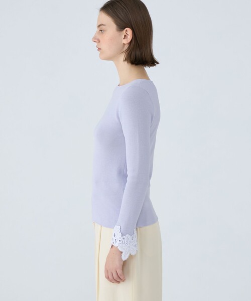 Ballsey（ボールジィ） ニット セーター レーステープコンビ ボート