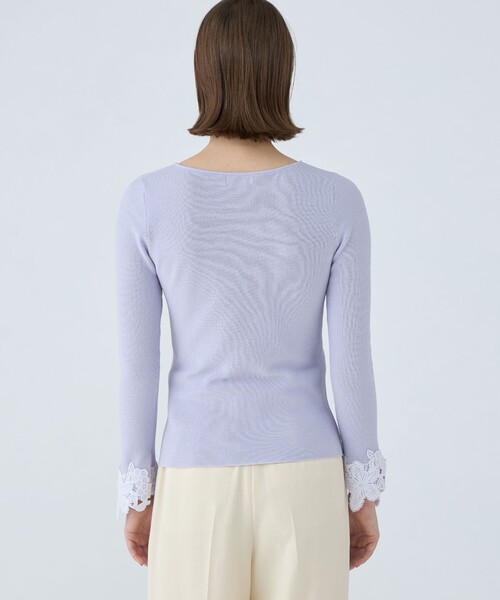 Ballsey（ボールジィ） ニット セーター レーステープコンビ ボート
