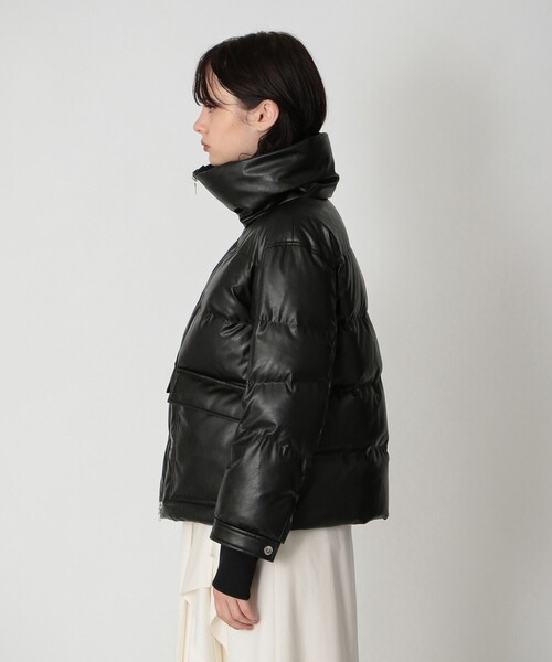 「LOVELESS」 ダウンジャケット 34 ブラック レディース_画像4