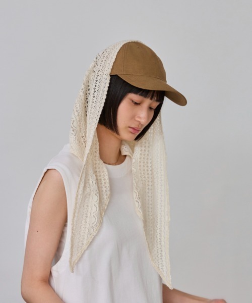override キャップ 帽子 OVERRIDE SUMMER LACE SCARF CAP SGP