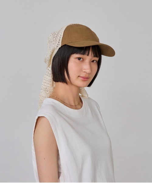override キャップ 帽子 OVERRIDE SUMMER LACE SCARF CAP SGP