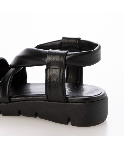 イング（シューズ）/厚底ウエッジ クロスベルトサンダル ing（イング） サンダル 「もちっと新感覚」クロスベルトサンダル