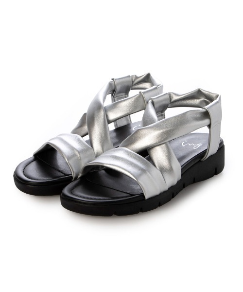 イング（シューズ）（ing）/「もちっと新感覚」クロスベルトサンダル ing（イング） サンダル 「もちっと新感覚」クロスベルトサンダル