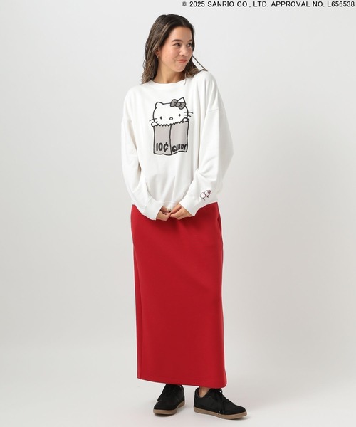 BAYFLOW トレーナー スウェット 「HELLO KITTY×BAYFLOW
