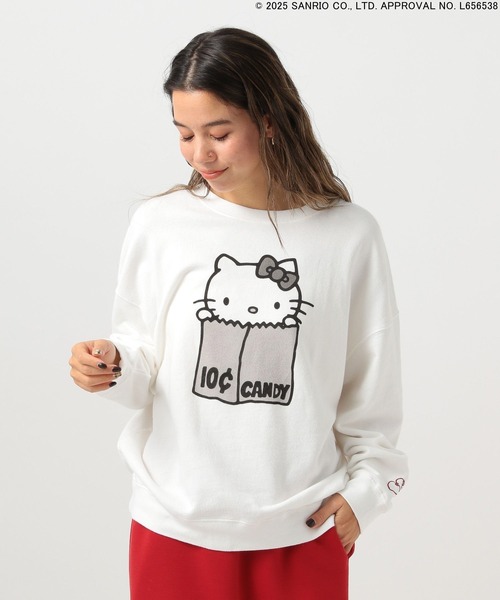 BAYFLOW トレーナー スウェット 「HELLO KITTY×BAYFLOW