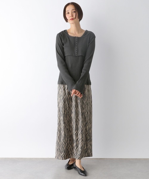 LEPSIM（レプシィム） tシャツ フロントホックプルオーバー「2点セット