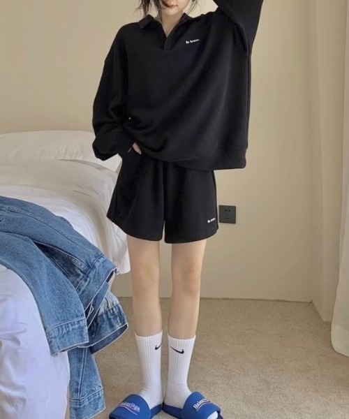 LADY LIKE（レディライク） tシャツ ショートパンツ付きオーバーサイズ