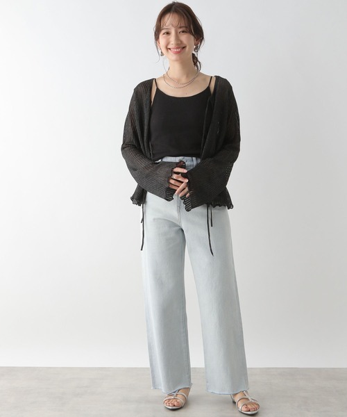 レプシィム　かつこさんプロデュース　ブラック カーディガン フリーサイズ レプシィム新品 ！！かつこさんブラックカーディガン - メルカリ