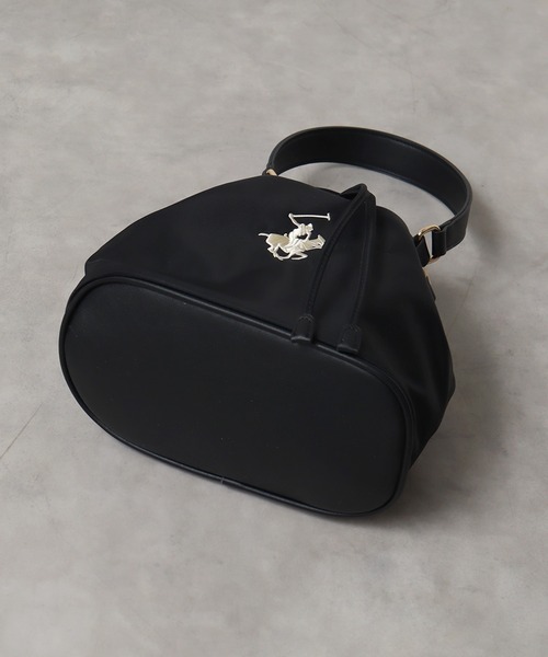 BEVERLY HILLS POLO CLUB 巾着型バッグ BH4001 BLACK BEVERLY HILLS POLO CLUB 巾着型バッグ BH4001 BLACK (BEVERLY