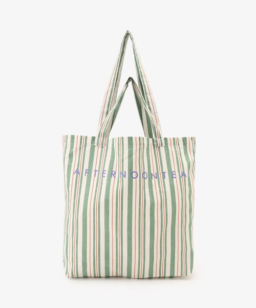 Afternoon Tea トートバッグ 「WEB限定」ストライプトートバッグ