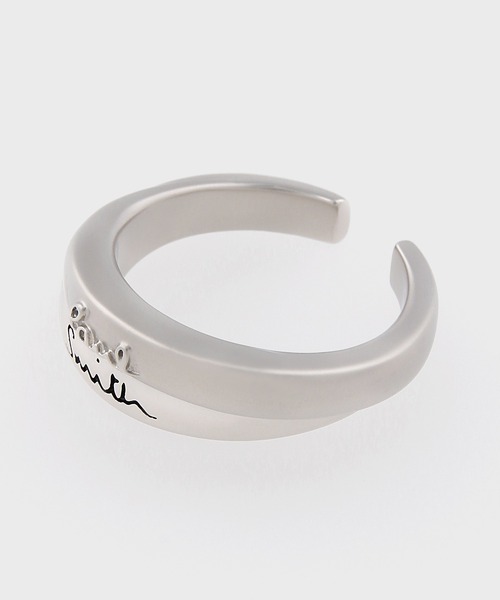 Paul Smith ポールスミス オープンリング 指輪 Double Ring Motif