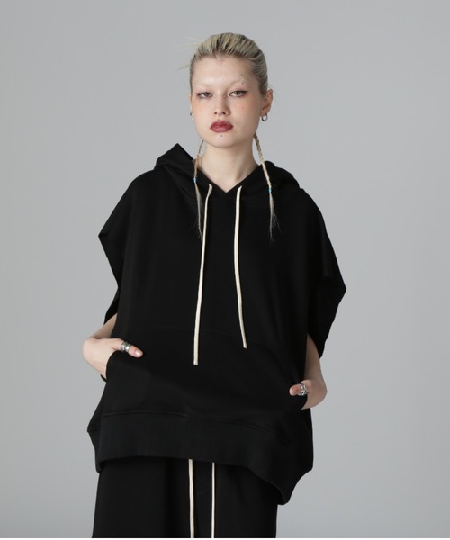 【DankeSchon】ダンケシェーン/CHEMICAL SWEAT NOSLEEVE HOODIE DankeSchon/ダンケシェーン/CHEMICAL SWEAT NOSLEEVE HOODIE