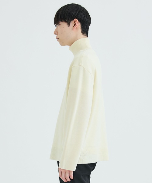 「WRAPINKNOT」 タートルネックニット 2 グリーン メンズ_画像4