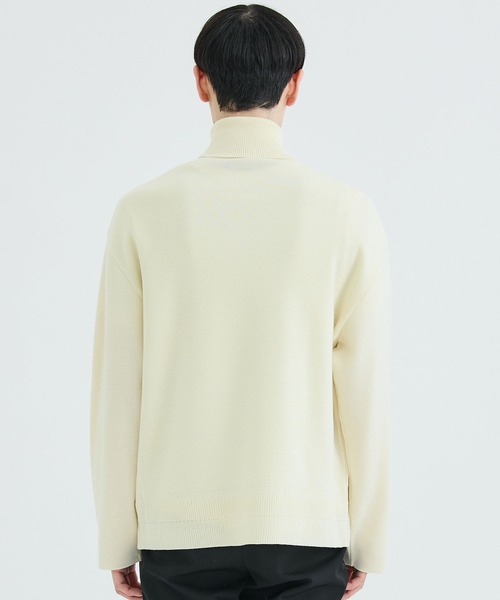 「WRAPINKNOT」 タートルネックニット 2 グリーン メンズ_画像5