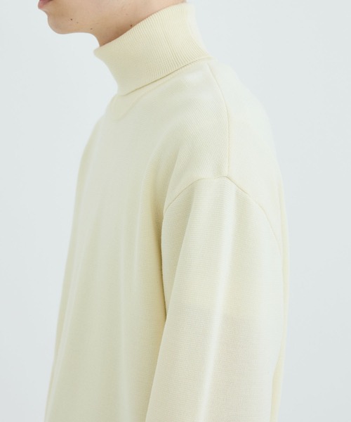 「WRAPINKNOT」 タートルネックニット 2 グリーン メンズ_画像8