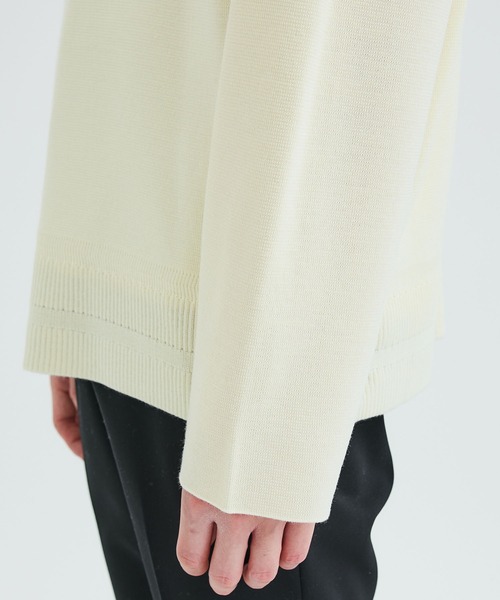 「WRAPINKNOT」 タートルネックニット 2 グリーン メンズ_画像9