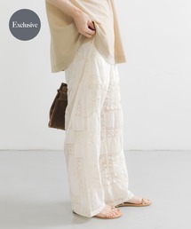 パンツ 「別注」crinkle crinkle crinkle×UR　patchwork pants レディース｜ZOZOTOWN Yahoo!店