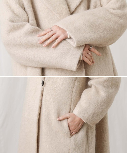 Gready Brilliant コート Gready Brilliantブークレケープコート | SEKIMIKI Online