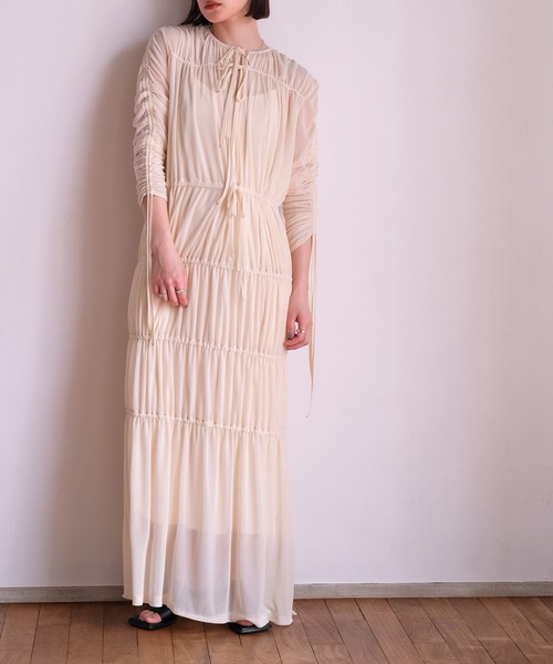 AKTE ワンピース シアーギャザードレス : ZOZOTOWN Yahoo!店 - 通販