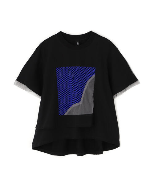 AULA AILA（アウラ アイラ）別注メッシュコンビネーションＴ AULA AILA（アウラ アイラ）別注メッシュコンビネーションT | B