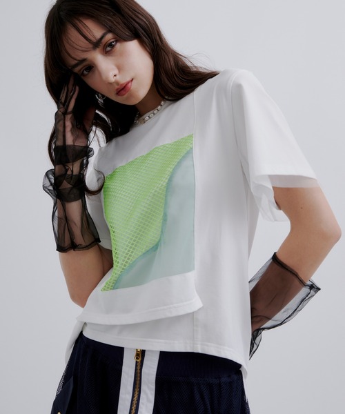 AULA AILA（アウラ アイラ） tシャツ 半袖 別注メッシュ
