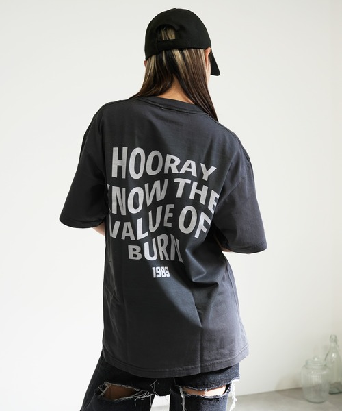 tシャツ 1989バックプリント ユニセックス ピグメント 半袖 Tシャツ レディース メンズ