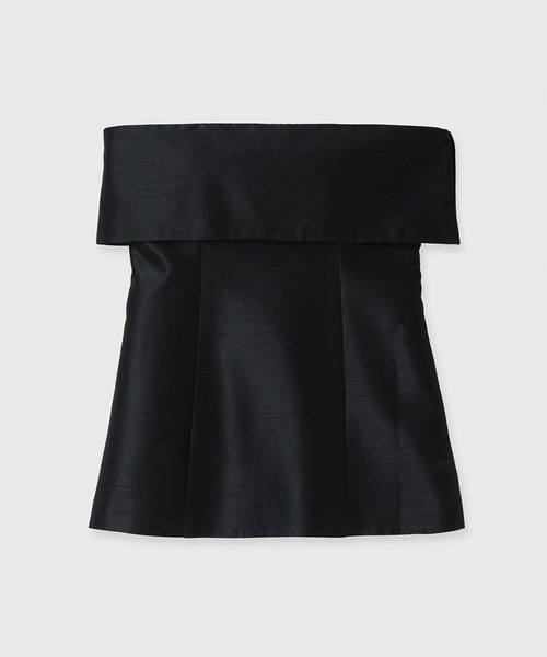 anuans（アニュアンス） チューブトップ ベアトップ シャンタンベア