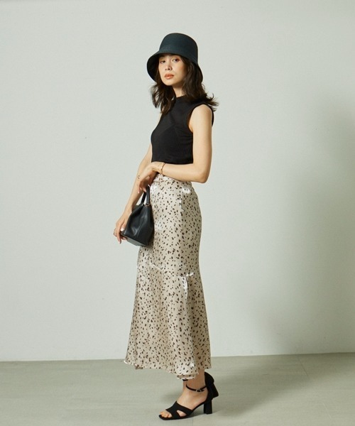 「SNIDEL」 ノースリーブニット ONE SIZE グレー レディース SNIDEL 「SNIDEL」 ノースリーブニット ONE SIZE グレー