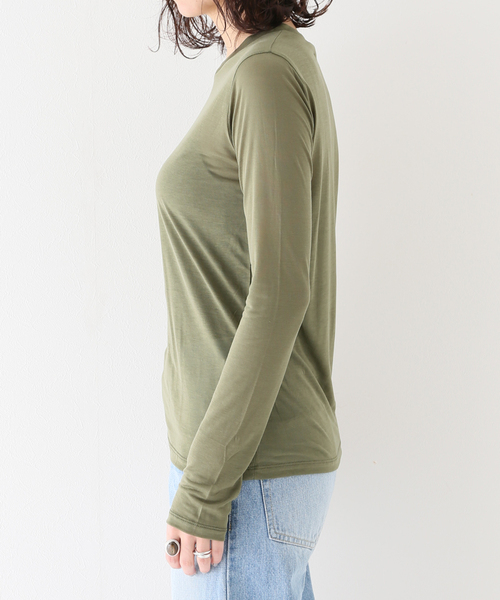 「Plage」 長袖ブラウス FREE カーキ レディース plage（プラージュ）の「Army シャツ◇（シャツ/ブラウス）」 - WEAR