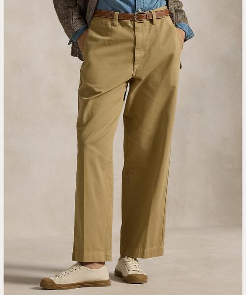 POLO RALPH LAUREN チノパン コットン チノ ストレートレッグ