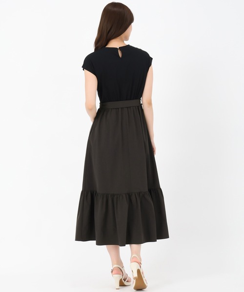 ✴︎リメイクワンピース＊アマチュナル☆ゆったり＊スポーツミックス＊トップス MISCH MASCH ワンピース 2025春夏新作 カットドッキングアソート