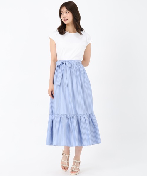 ✴︎リメイクワンピース＊アマチュナル☆ゆったり＊スポーツミックス＊トップス MISCH MASCH ワンピース 2025春夏新作 カットドッキングアソート
