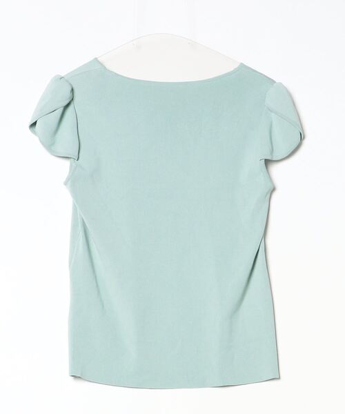 フォクシー FOXEY 薄グリーン ノースリ ニット 40 FOXEY BOUTIQUE 「FOXEY BOUTIQUE」 ノースリーブニット 40