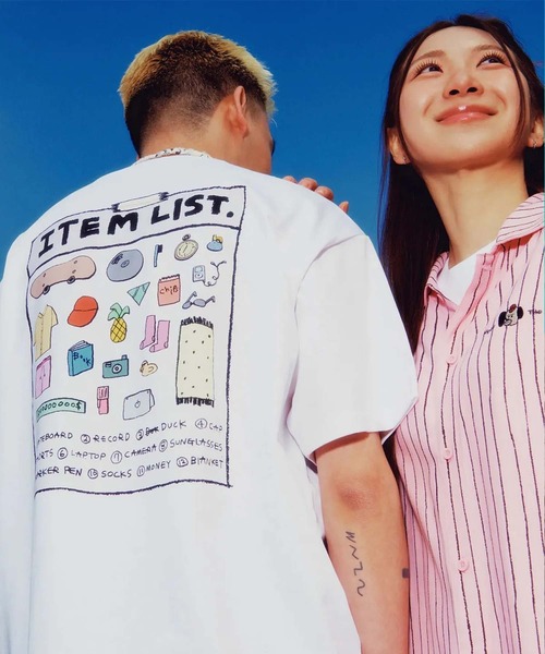 【VANS】 X RIROO 半袖Tシャツ ★ アーティスト コレクション VANS tシャツ RIROO ITEM LIST Tシャツ メンズ レディース