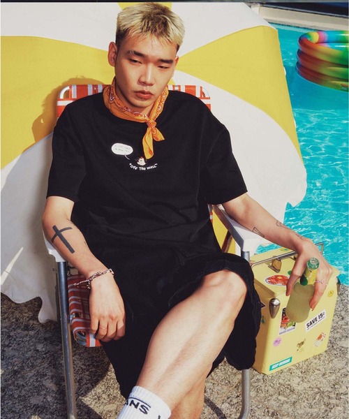 【VANS】 X RIROO 半袖Tシャツ ★ アーティスト コレクション VANS tシャツ RIROO ITEM LIST Tシャツ メンズ レディース