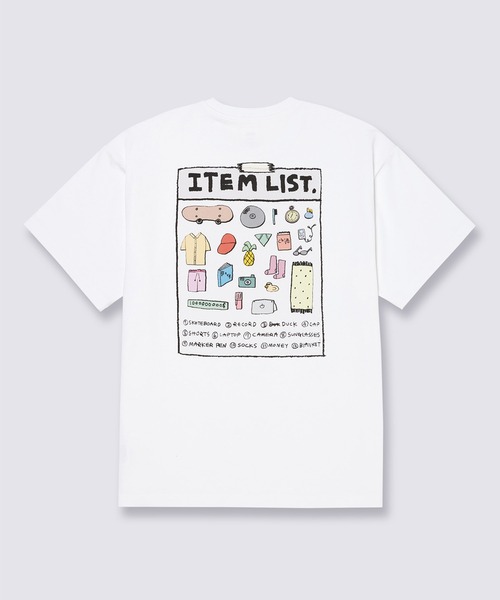 【VANS】 X RIROO 半袖Tシャツ ★ アーティスト コレクション VANS tシャツ RIROO ITEM LIST Tシャツ メンズ レディース