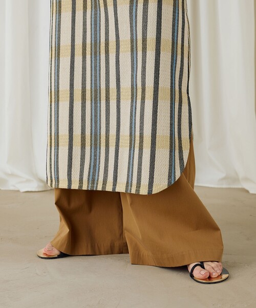 DES PRES ノースリーブニットワンピース DES PRES ワンピース ウーブンライクニット ノースリーブ