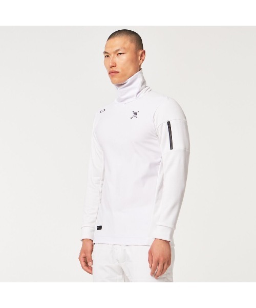 「OAKLEY」 長袖Tシャツ X-LARGE ホワイト メンズ