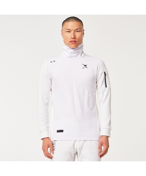 「OAKLEY」 長袖Tシャツ X-LARGE ホワイト メンズ