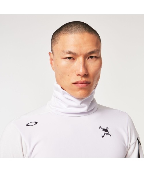 「OAKLEY」 長袖Tシャツ X-LARGE ホワイト メンズ