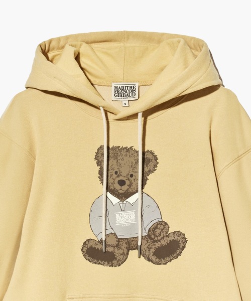 MARITHE + FRANCOIS GIRBAUD パーカー DOODLE BEAR HOODIE