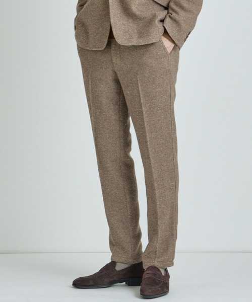 MEN'S BIGI（メンズビギ） パンツ シルクネップウール絡みイージー