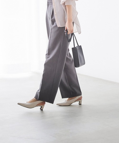 「menue」 シューズ 24.0cm アイボリー レディース_画像7