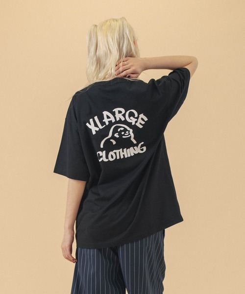 「XLARGE」 半袖Tシャツ M ブラック メンズ