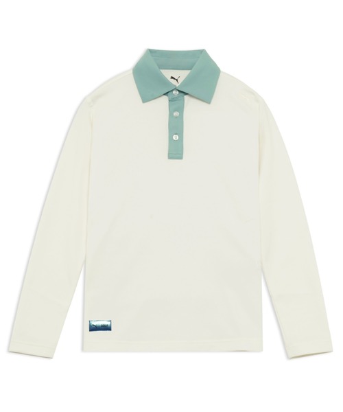 新品未使用 プーマ PUMA 長袖ポロシャツ ゴルフ PUMA ポロシャツ ポロ プーマ ウィメンズ ゴルフ FOG ビッグ