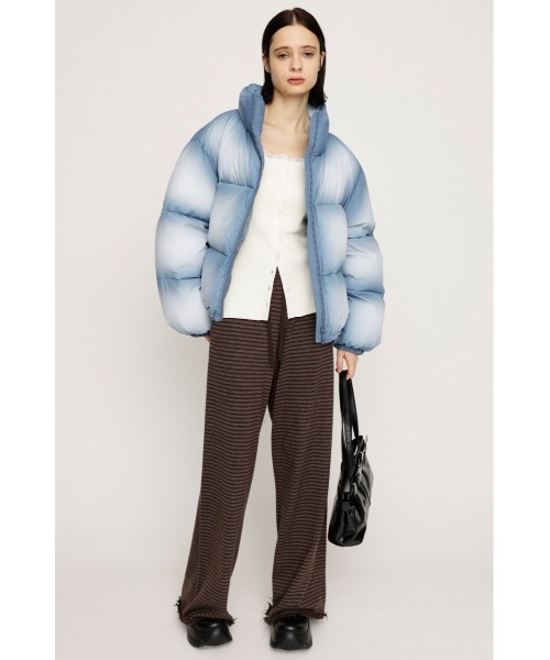 SLY（スライ） スラックス パンツ BORDER KNIT RELAX PT ボーダー