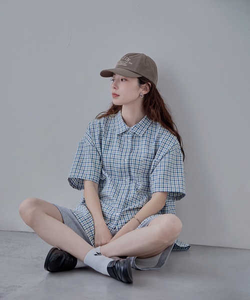 「etoll.」 半袖シャツ M グレー レディース_画像8